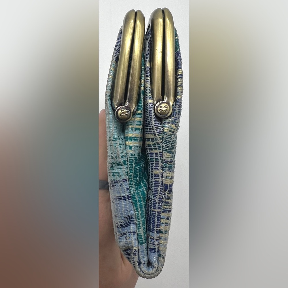 HOBO Blue and Green Wallet - Picture 8 of 13